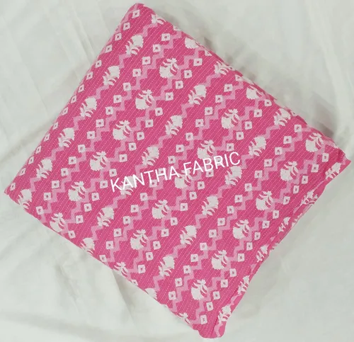 Kantha print pink 